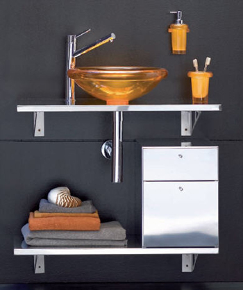 Regia Gloss Glass Basin