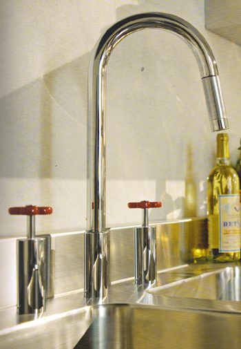 Waschbecken, Küchenarmaturen