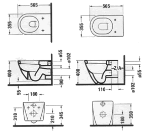 Duravit Starck 3 Toilette