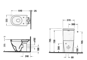 Duravit Starck 3 Toilette
